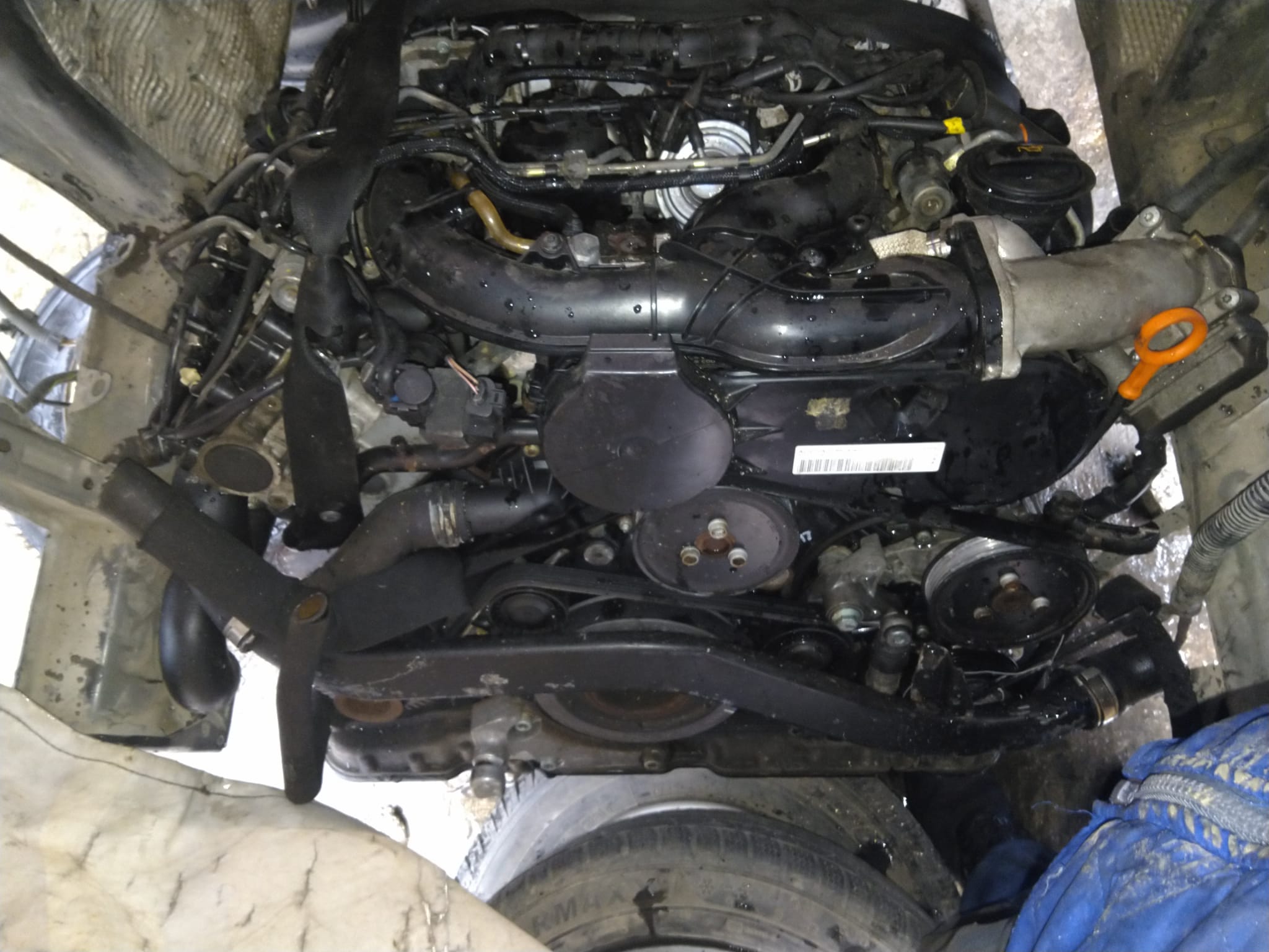 Audi A6 2007,2008 3 bin dizel motor